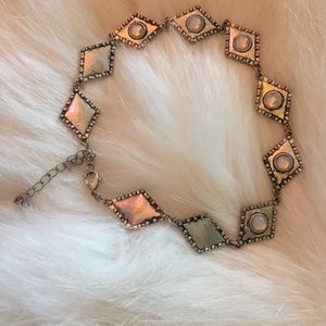 Diamond Gem Choker